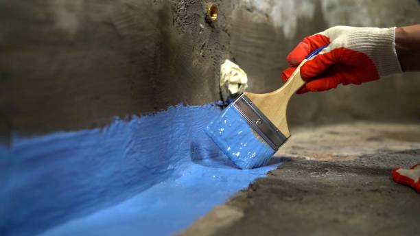 Commercial Foundation Crack Repair project at a Patriot, IN business property by SJ Waterproofing Pros